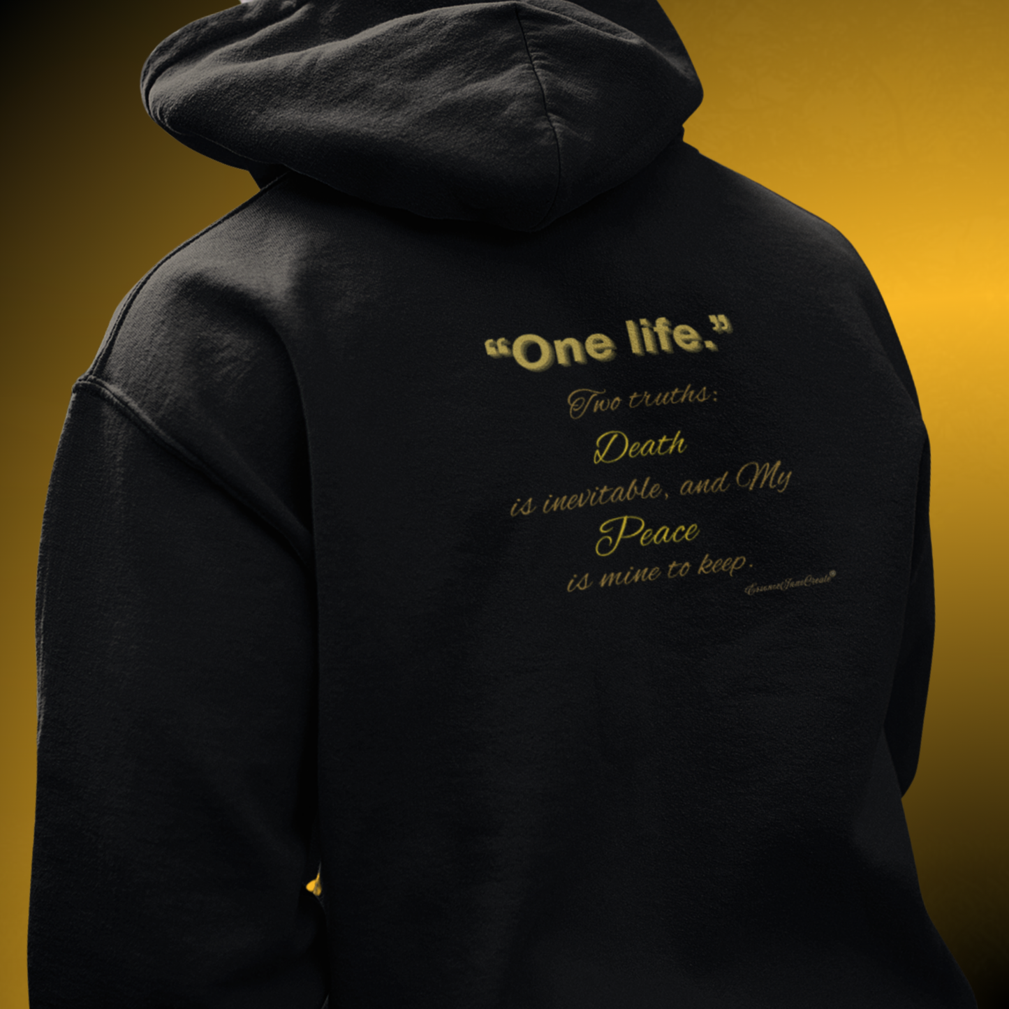 EssenceInnoCreate One Life Two Truths Full-Zip Hoodie