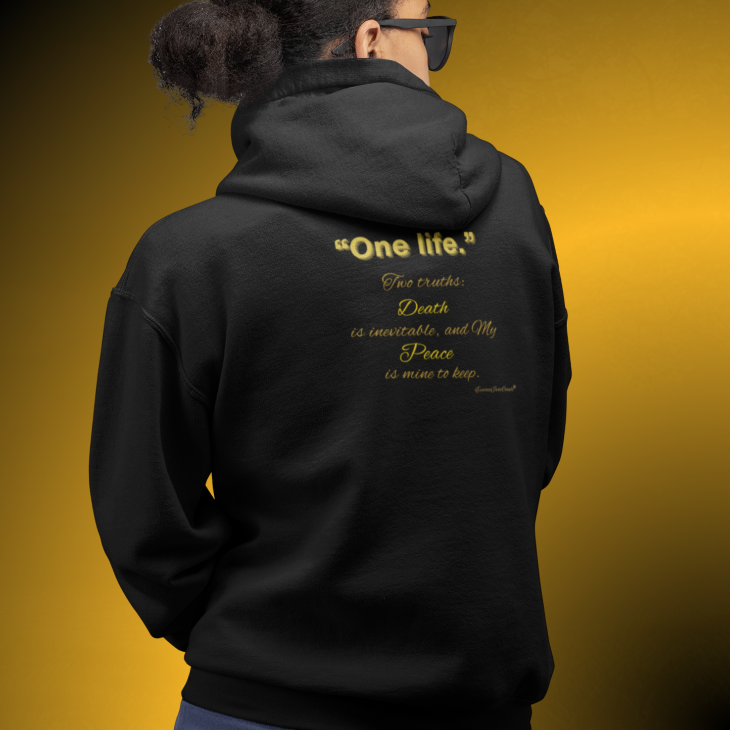 EssenceInnoCreate One Life Two Truths Full-Zip Hoodie