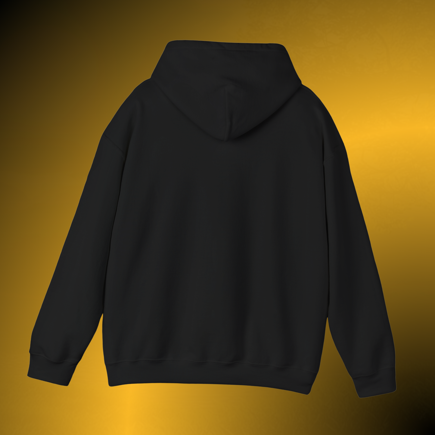 Design Meets Soul Hoodie – Gold Graphic Streetwear Hoodie