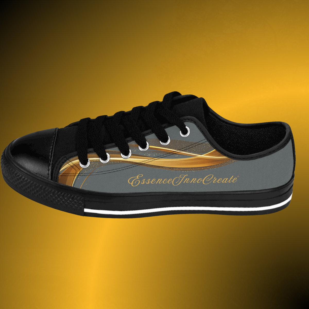 Steel Grey Lowtops | EssenceInnoCreate Flow Sneakers