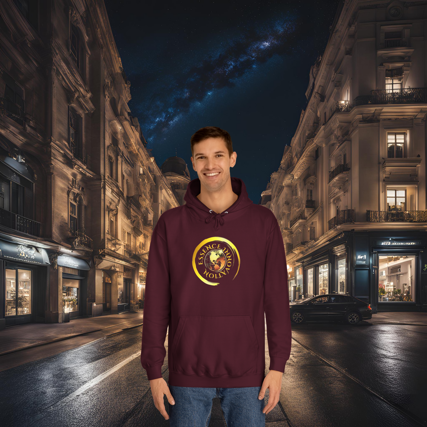Seek More Burgundy | Luxury Hoodie | EI Fashion Apparel