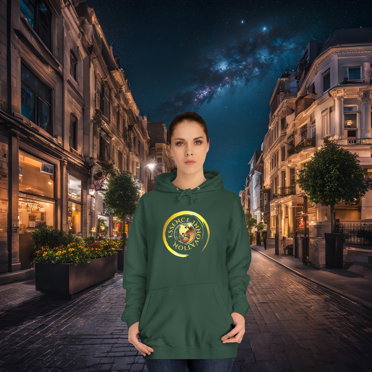 Seek More Bottle Green | Luxury Hoodie | EI Fashion Apparel