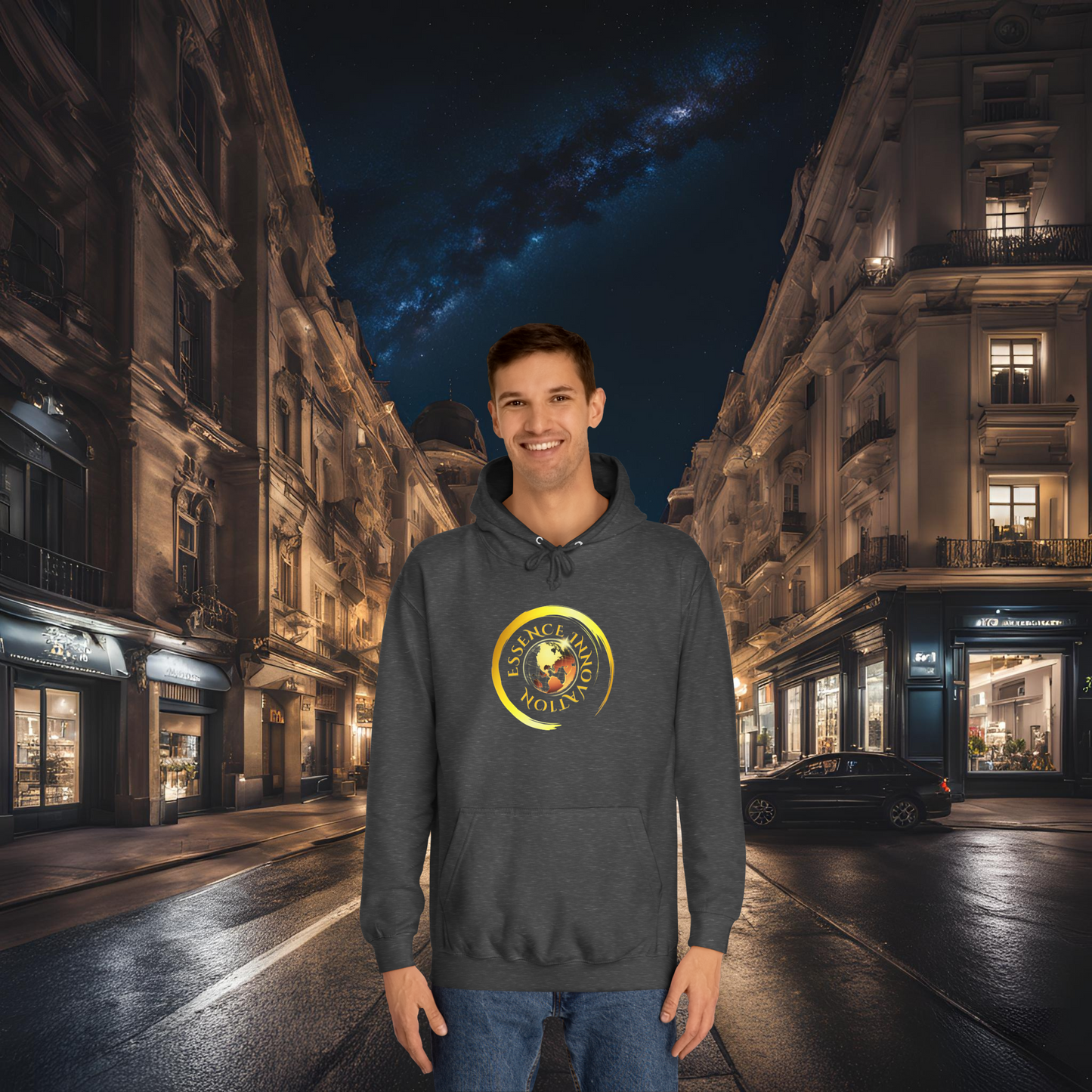 Seek More Charcoal | Luxury Hoodie | EI Fashion Apparel