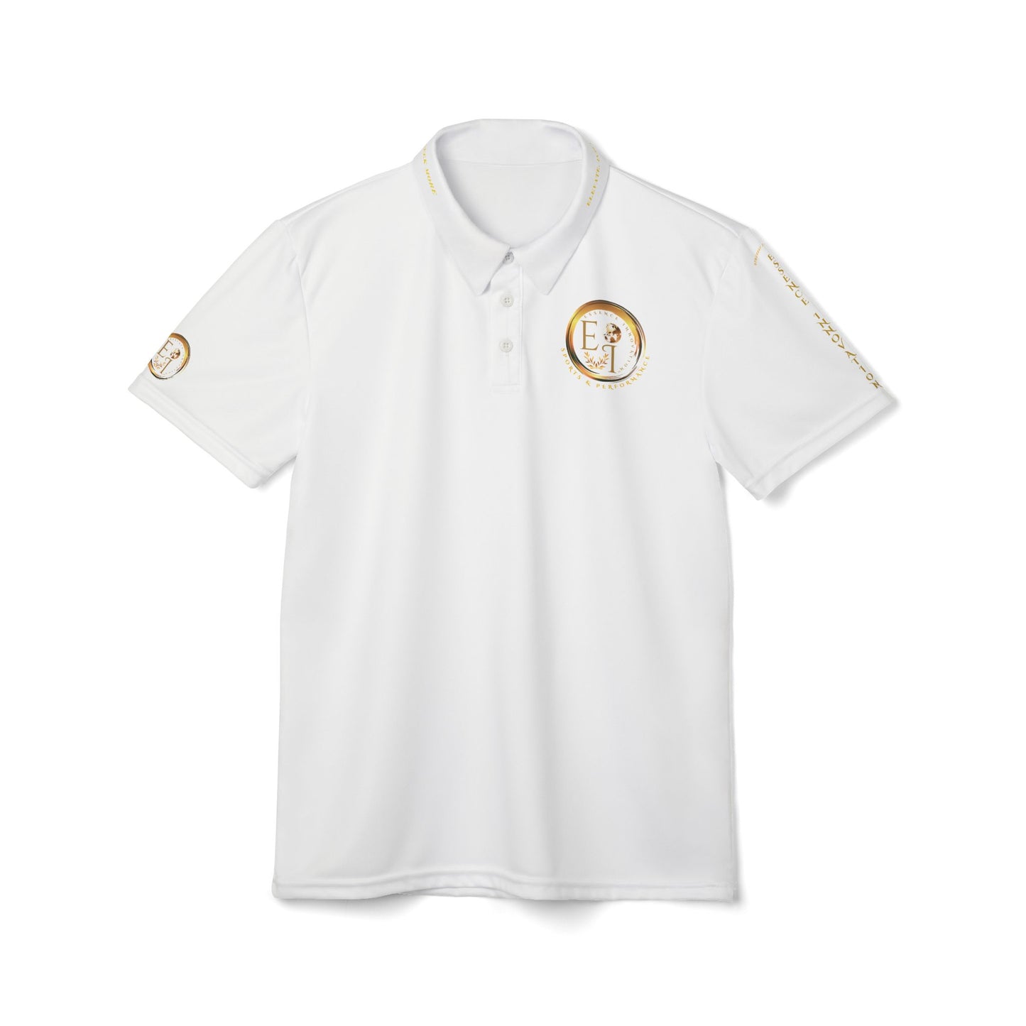 Seek More Elevation VI | Unisex Performance Polo White | EI Sports