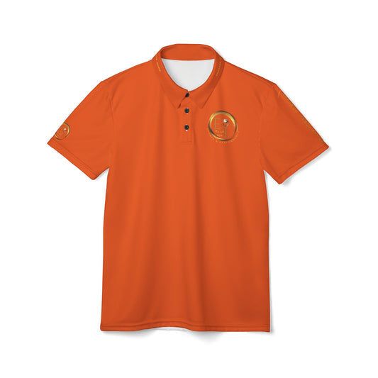 Seek More Elevation XI | Unisex Performance Polo Orange | EI Sports