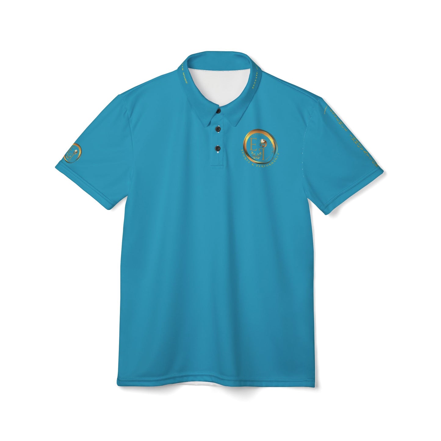 Seek More Elevation XV | Unisex Performance Polo Turquoise | EI Sports