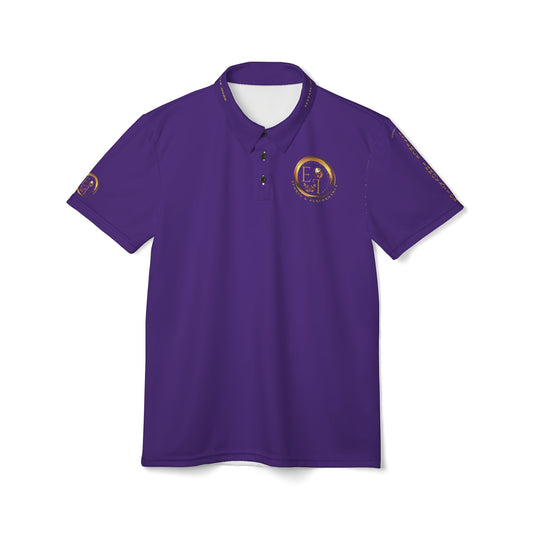 Seek More Elevation XVI | Unisex Performance Polo Purple | EI Sports