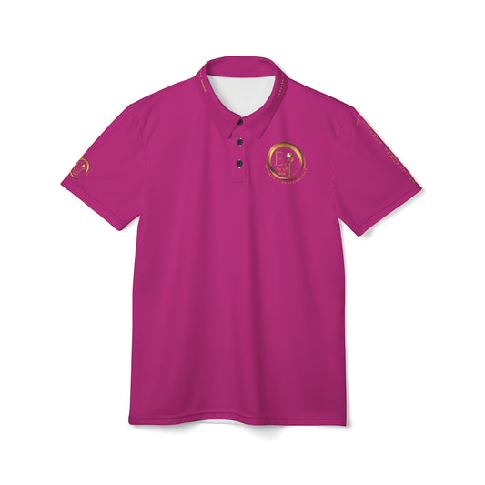 Seek More Elevation XVIII | Unisex Performance Polo Pink | EI Sports