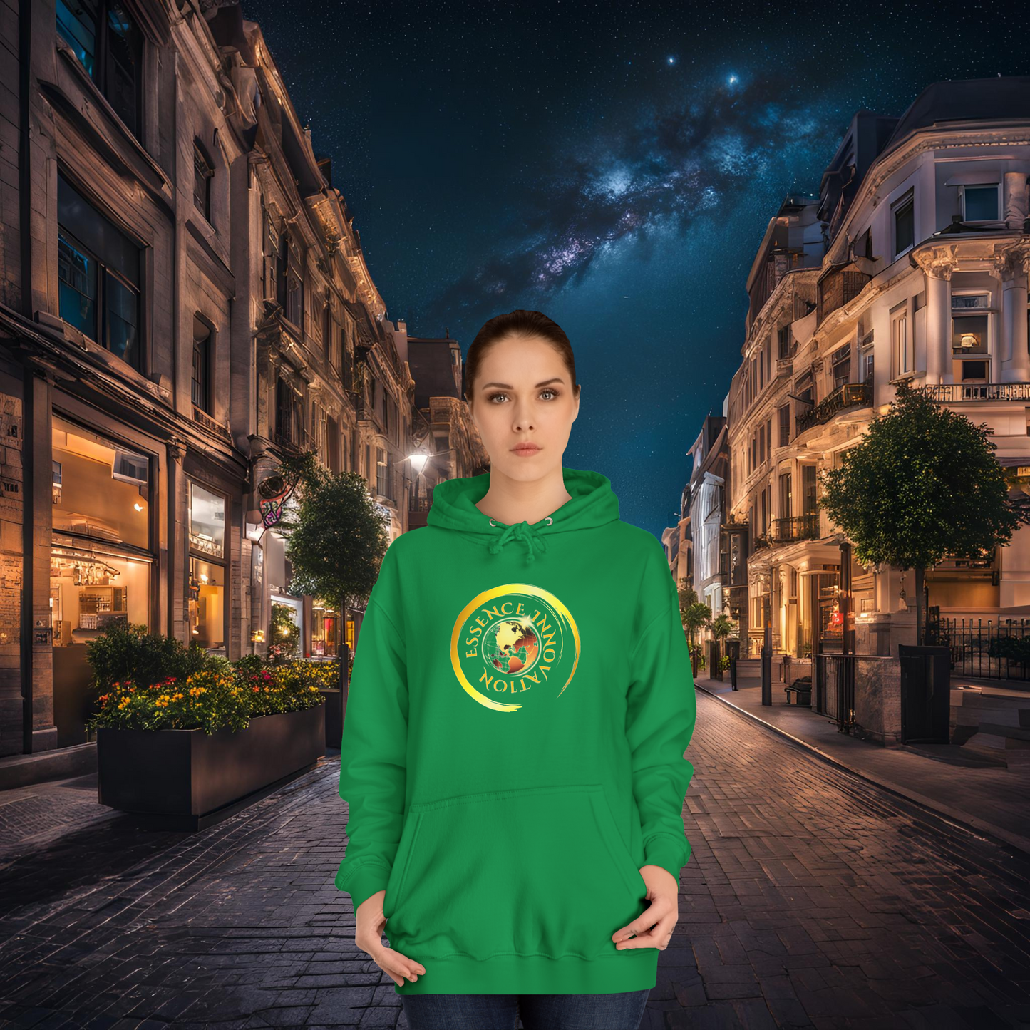 Seek More Kelly Green | Luxury Hoodie | EI Fashion Apparel