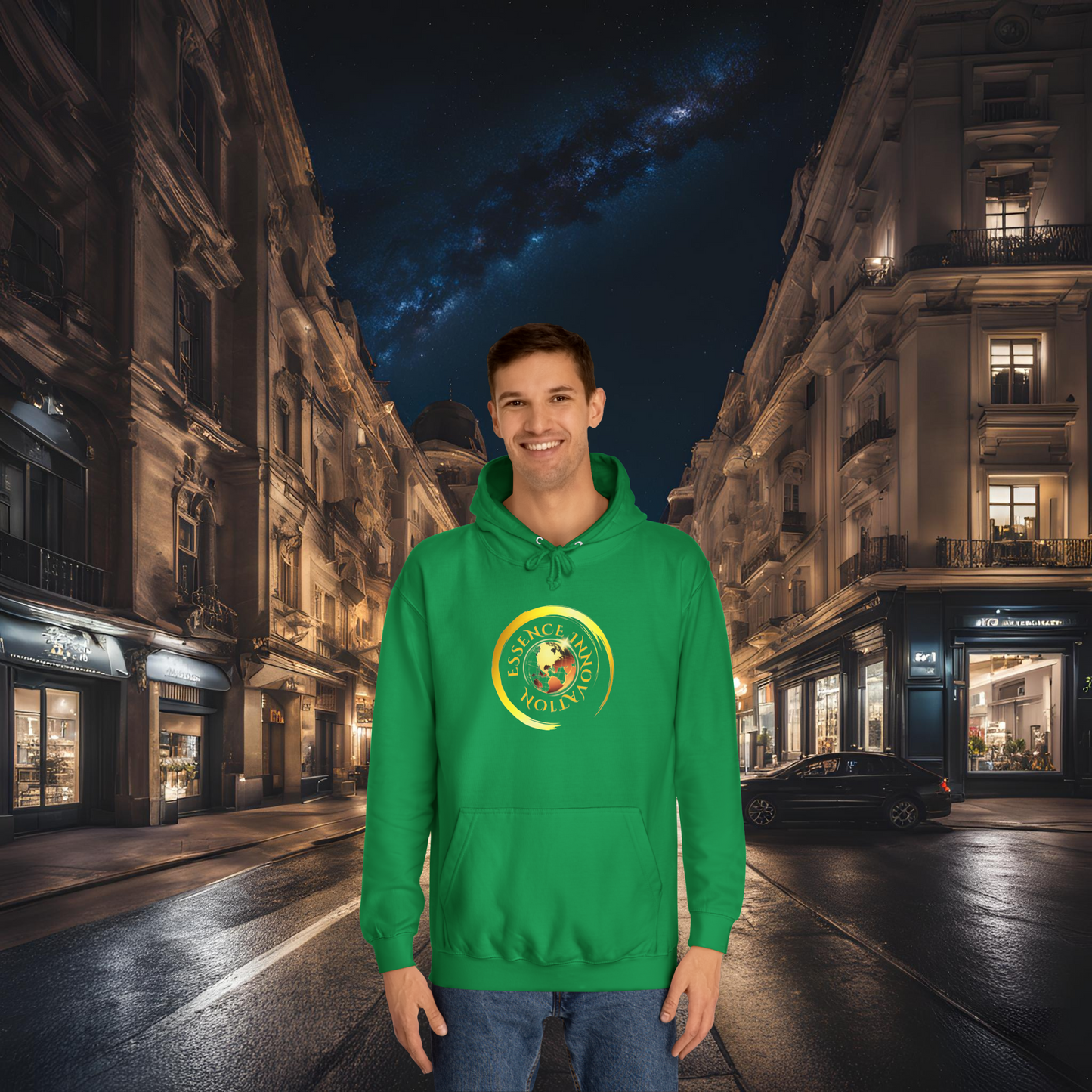 Seek More Kelly Green | Luxury Hoodie | EI Fashion Apparel
