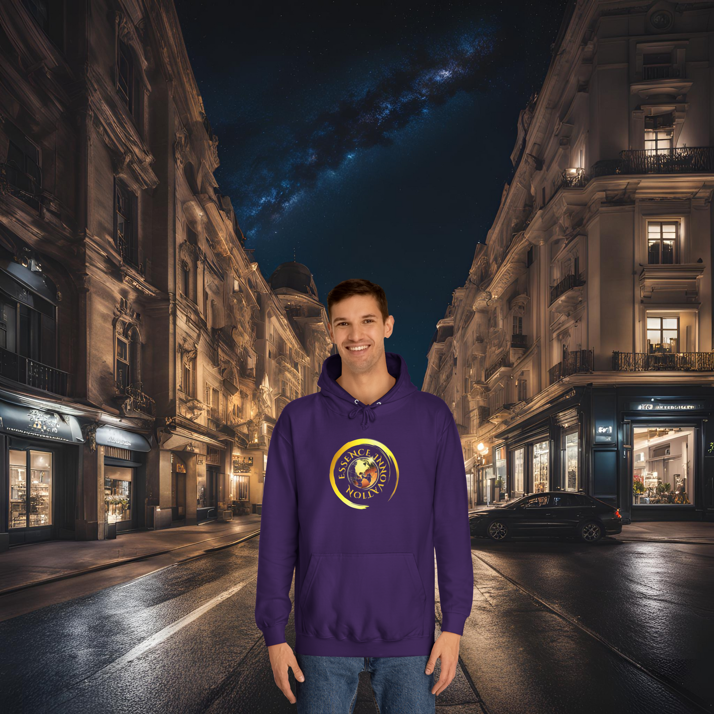 Seek More Purple | Luxury Hoodie | EI Fashion Apparel