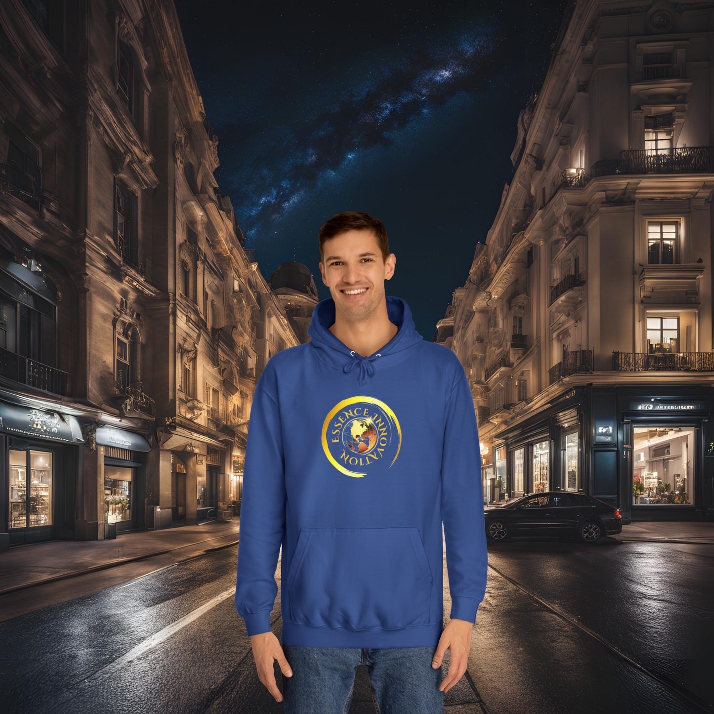 Seek More Royal Blue | Luxury Hoodie | EI Fashion Apparel