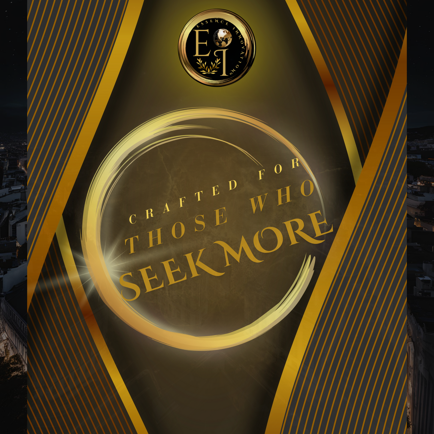 Seek More Jet Black | Luxury Hoodie | EI Fashion Apparel