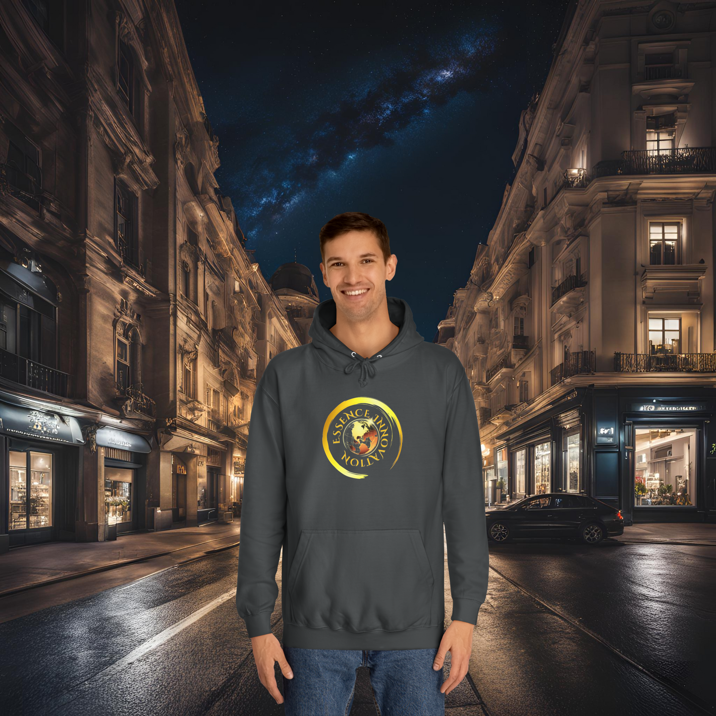 Seek More Steel Gray | Luxury Hoodie | EI Fashion Apparel