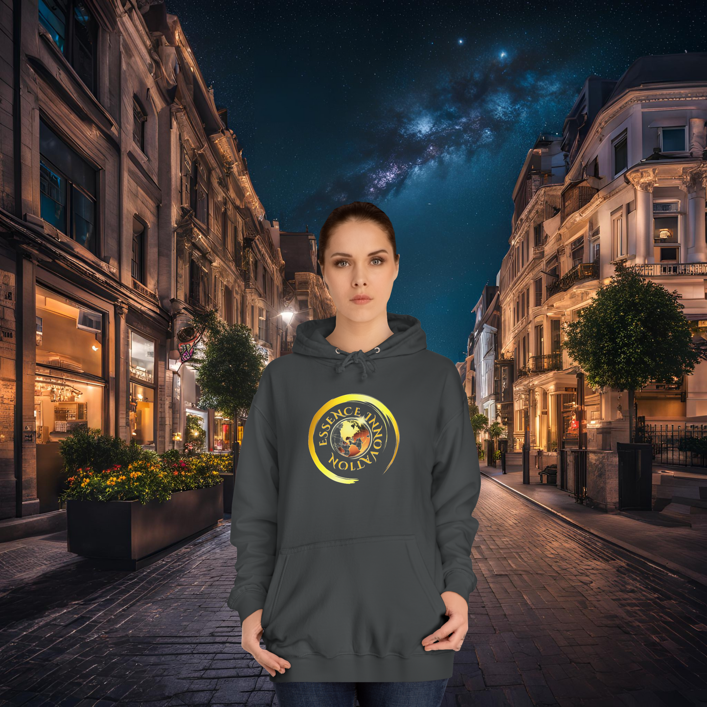 Seek More Steel Gray | Luxury Hoodie | EI Fashion Apparel