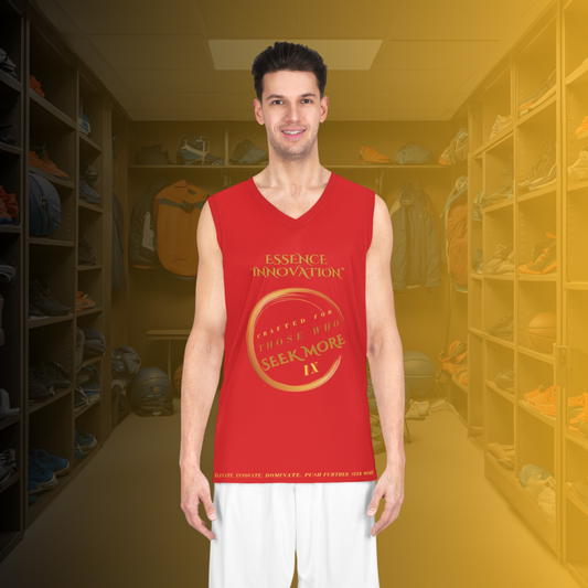 Precision IX Basketball Jersey | Seek More | Red