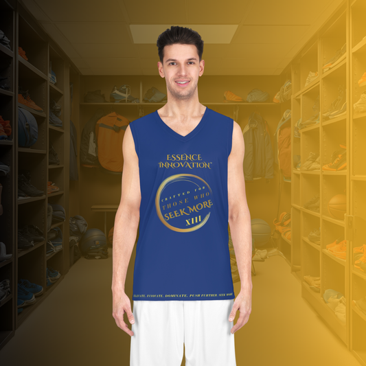 Velocity XIII Basketball Jersey | Seek More | Dark Blue