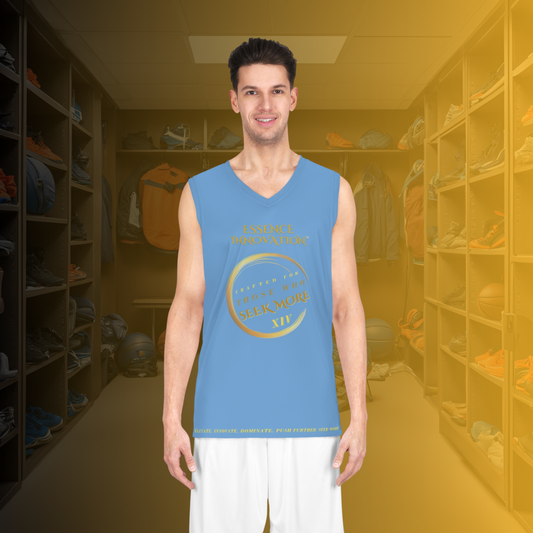 Velocity XIV Basketball Jersey | Seek More | Light Blue