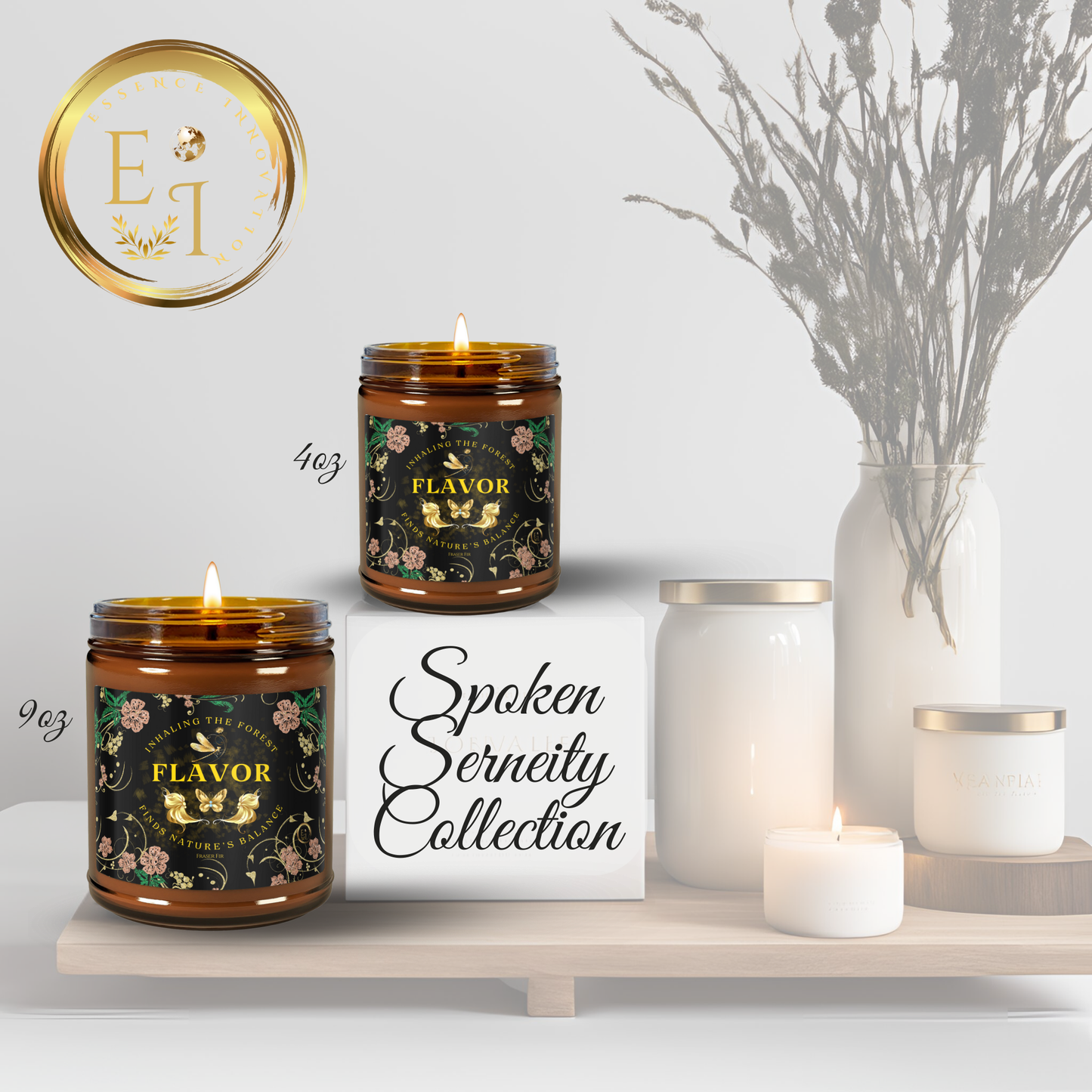 Spoken Serenity Flavor | Fraser Fir | 4oz, 9oz