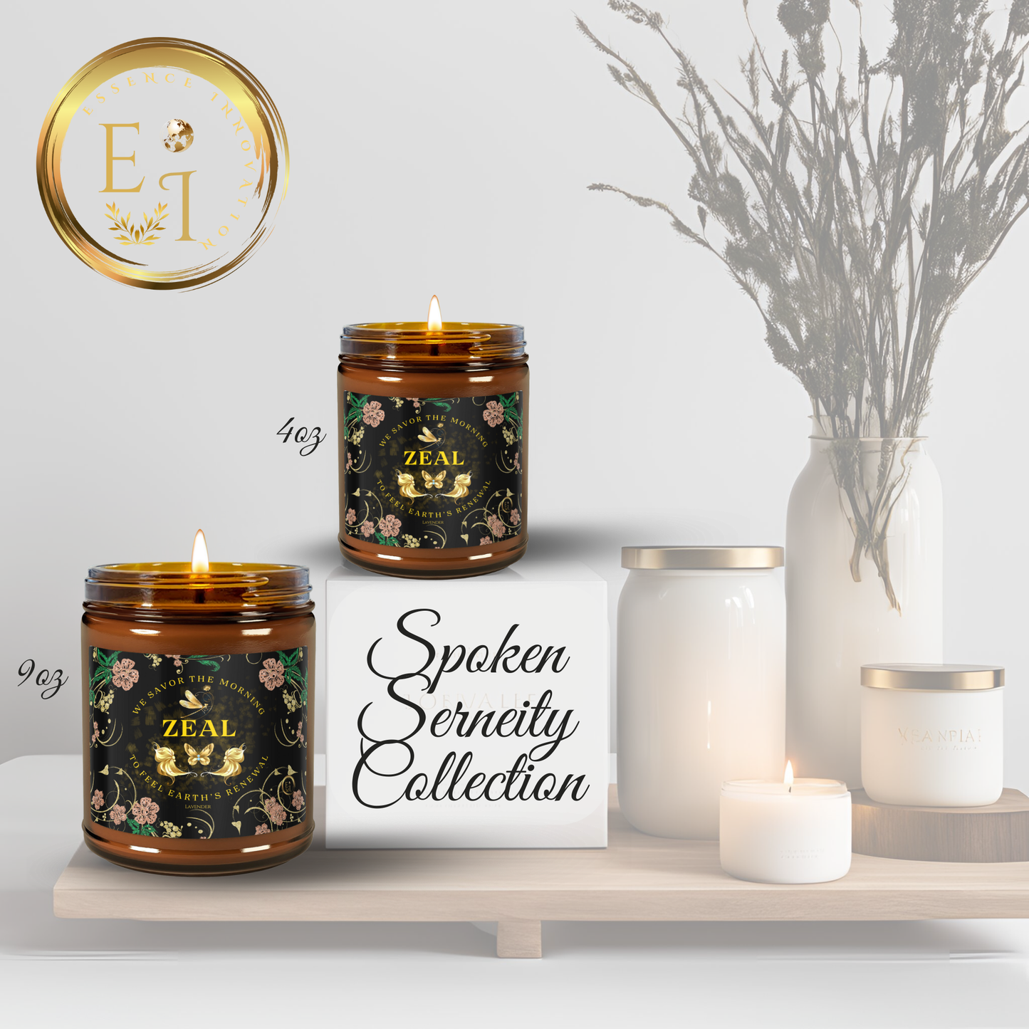 Spoken Serenity Zeal | Lavender | 4oz, 9oz