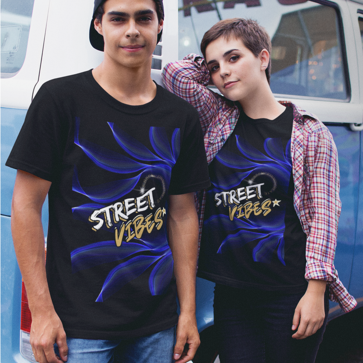 Street Vibes Cotton T-Shirt | EssenceInnoCreate | 12 Colors