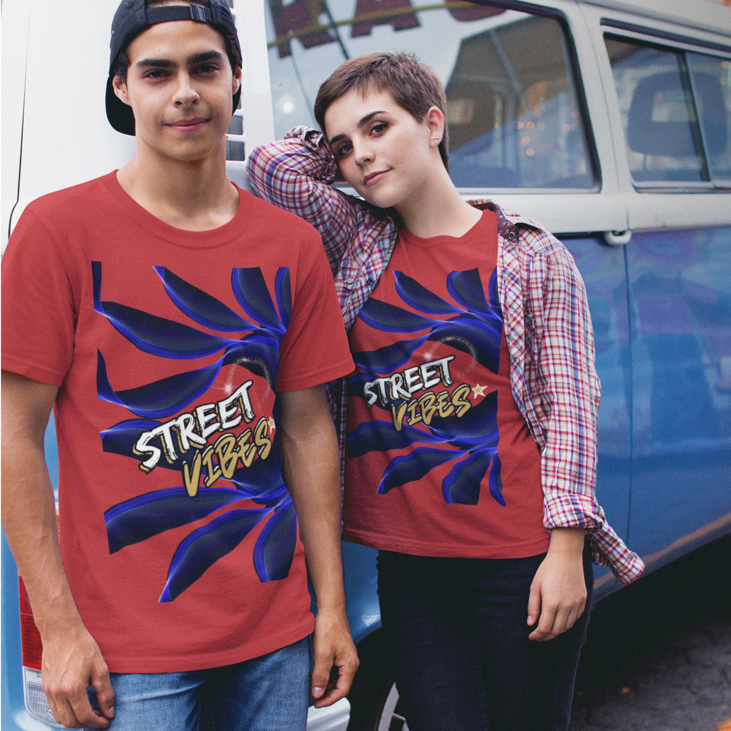 Street Vibes Cotton T-Shirt | EssenceInnoCreate | 12 Colors