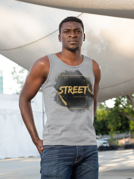 Street Wear Tank XXVI | EssenceInnoCreate | Light Grey