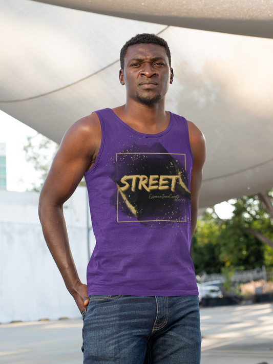 Street Wear Tank XVI | EssenceInnoCreate | Purple