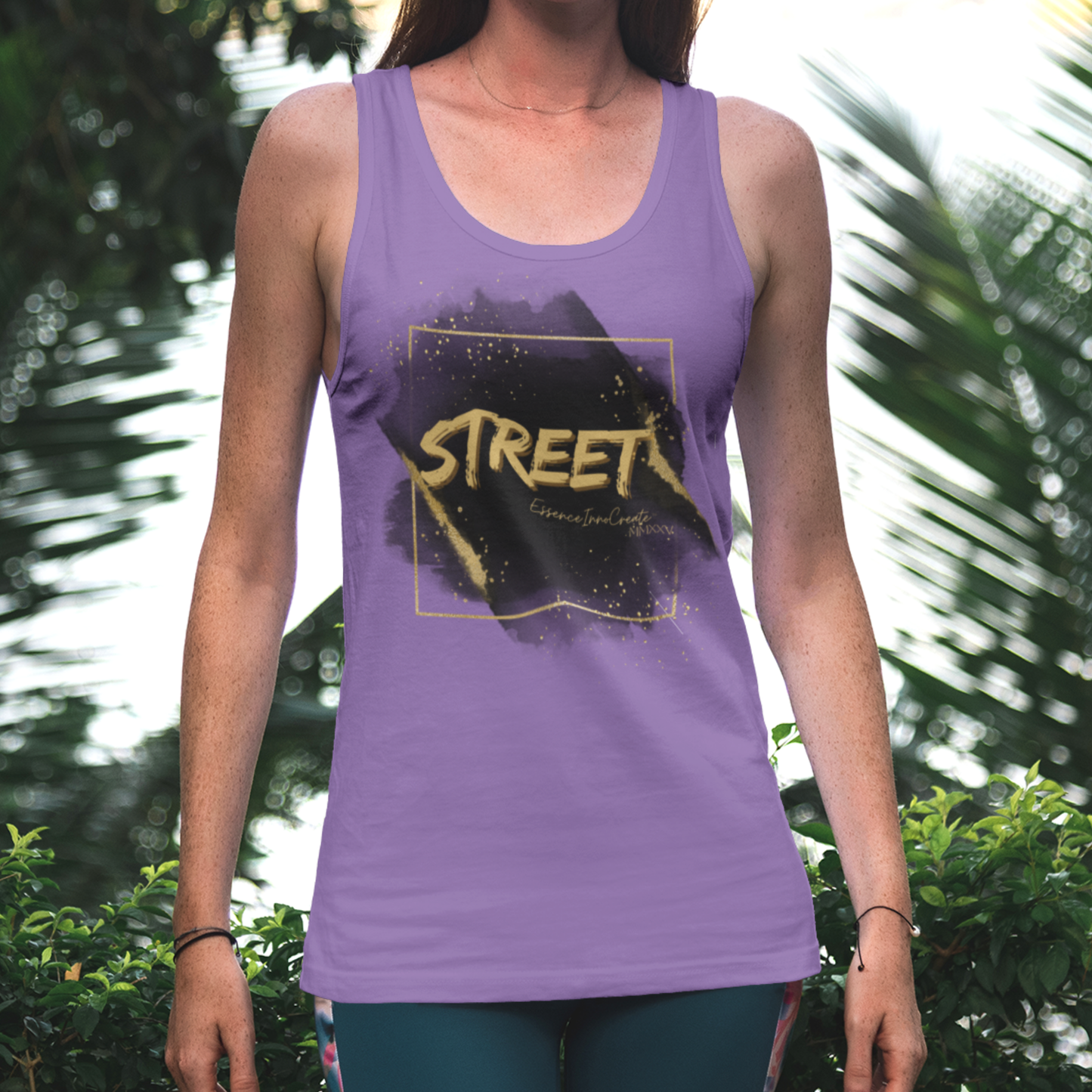 Street Wear Tank XIX | EssenceInnoCreate | Soft Purple