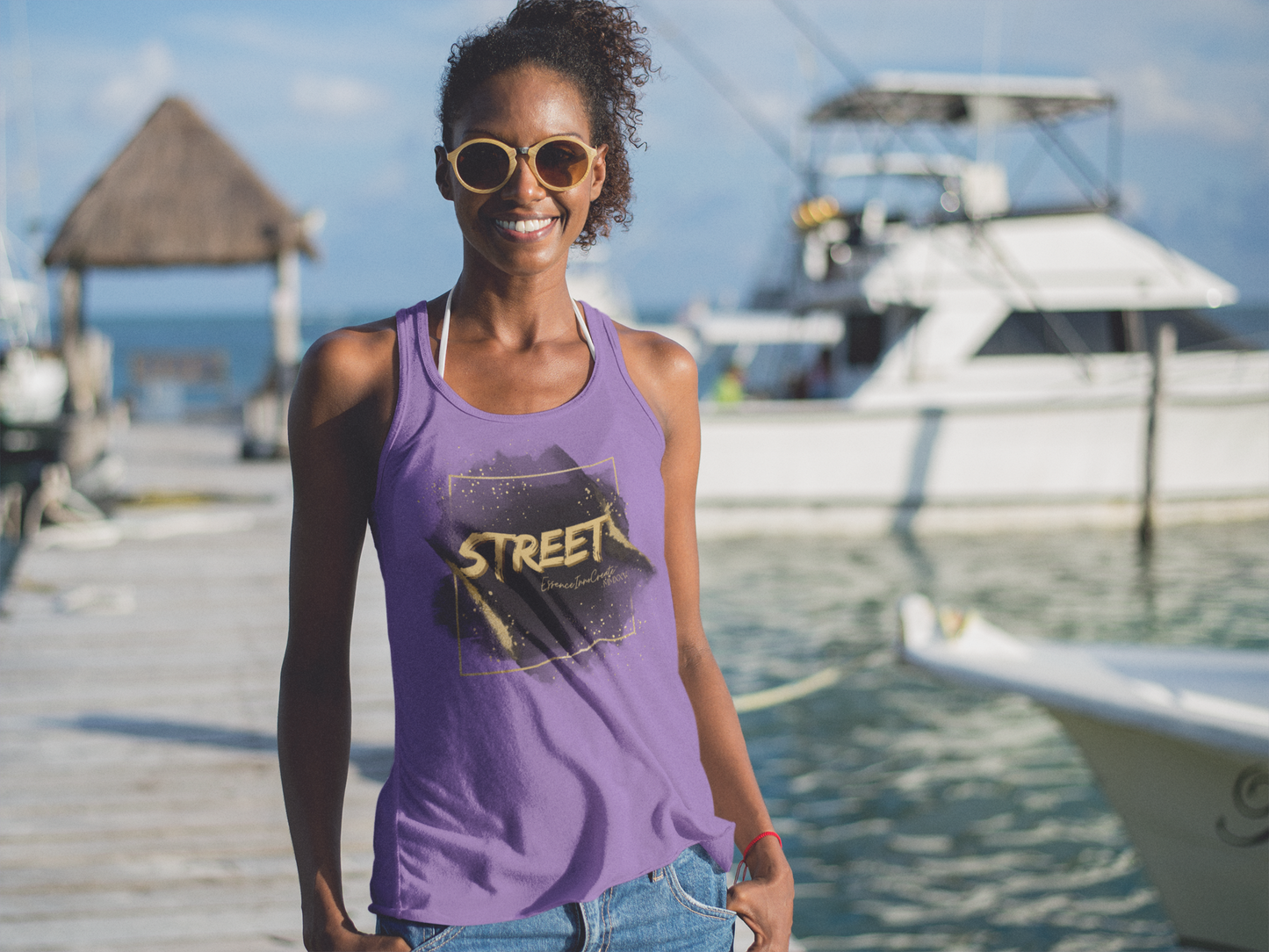 Street Wear Tank XIX | EssenceInnoCreate | Soft Purple
