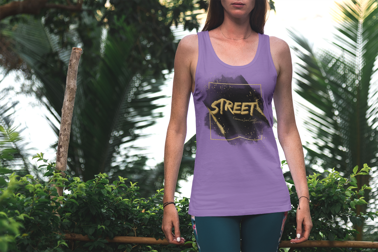 Street Wear Tank XIX | EssenceInnoCreate | Soft Purple