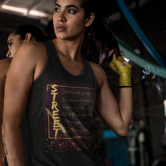 Black STREET Signature Tank | EssenceInnoCreate | MMXXV