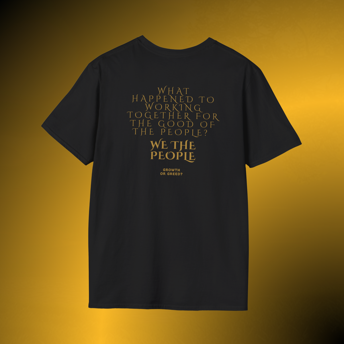 Essence Innovation Quiet Resolve Statement T-Shirt – I Will Remember in November Graphic Tee in Black