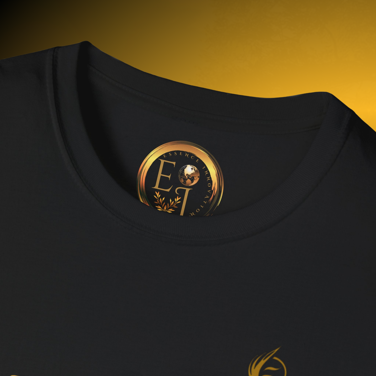 Essence Innovation Quiet Resolve Statement T-Shirt – I Will Remember in November Graphic Tee in Black