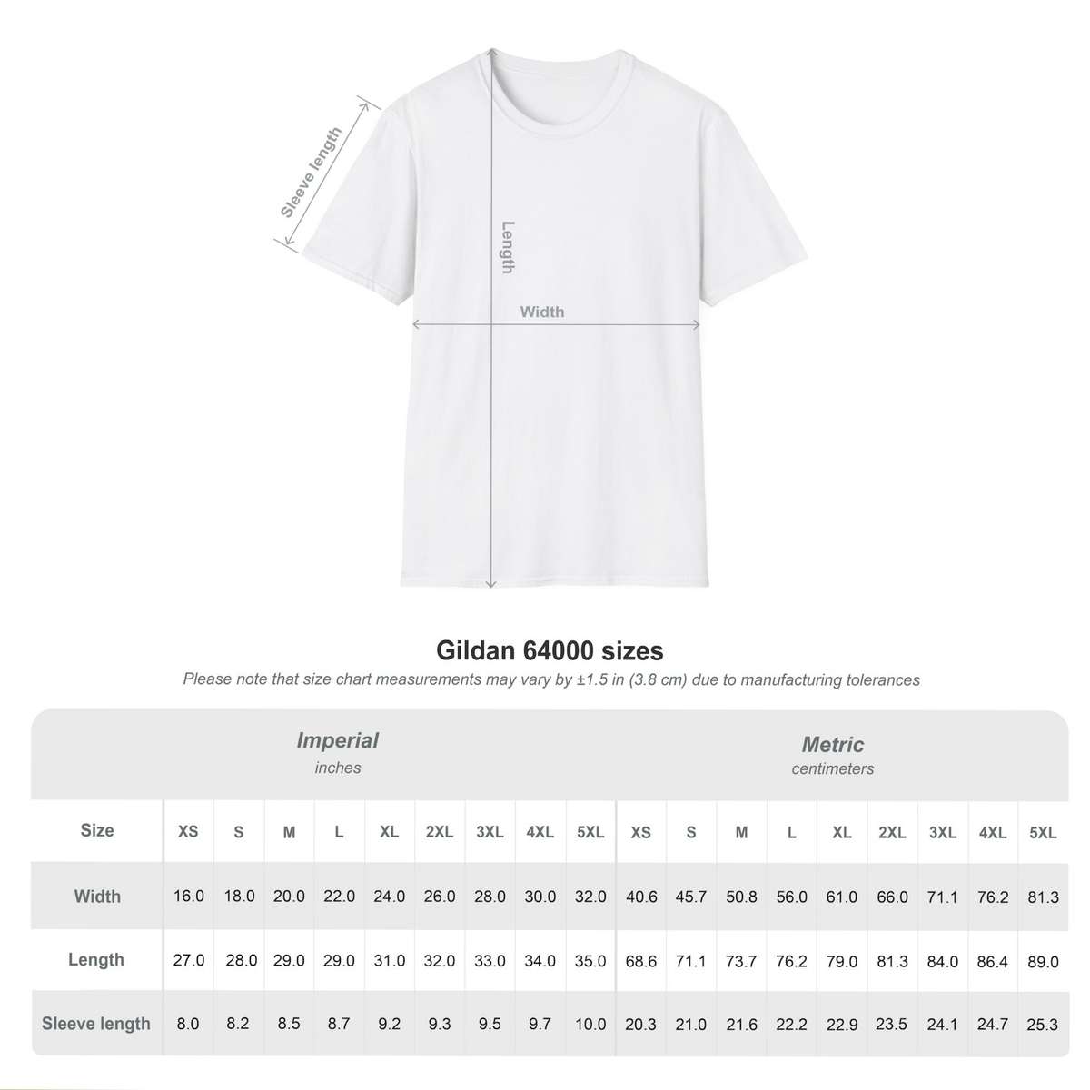 Essence Innovation Quiet Resolve Statement T-Shirt – I Will Remember in November Graphic Tee Size Chart