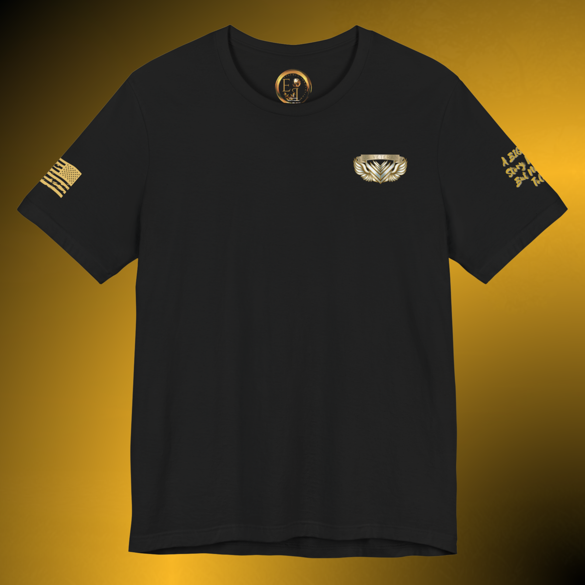 Quiet Resolve Veteran Tee – Honor Legacy Strength