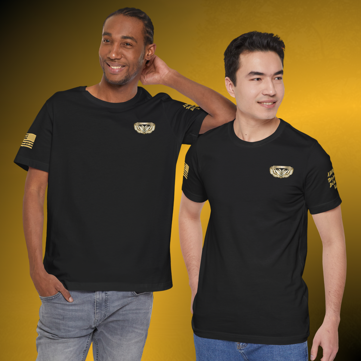 Quiet Resolve Veteran Tee – Honor Legacy Strength