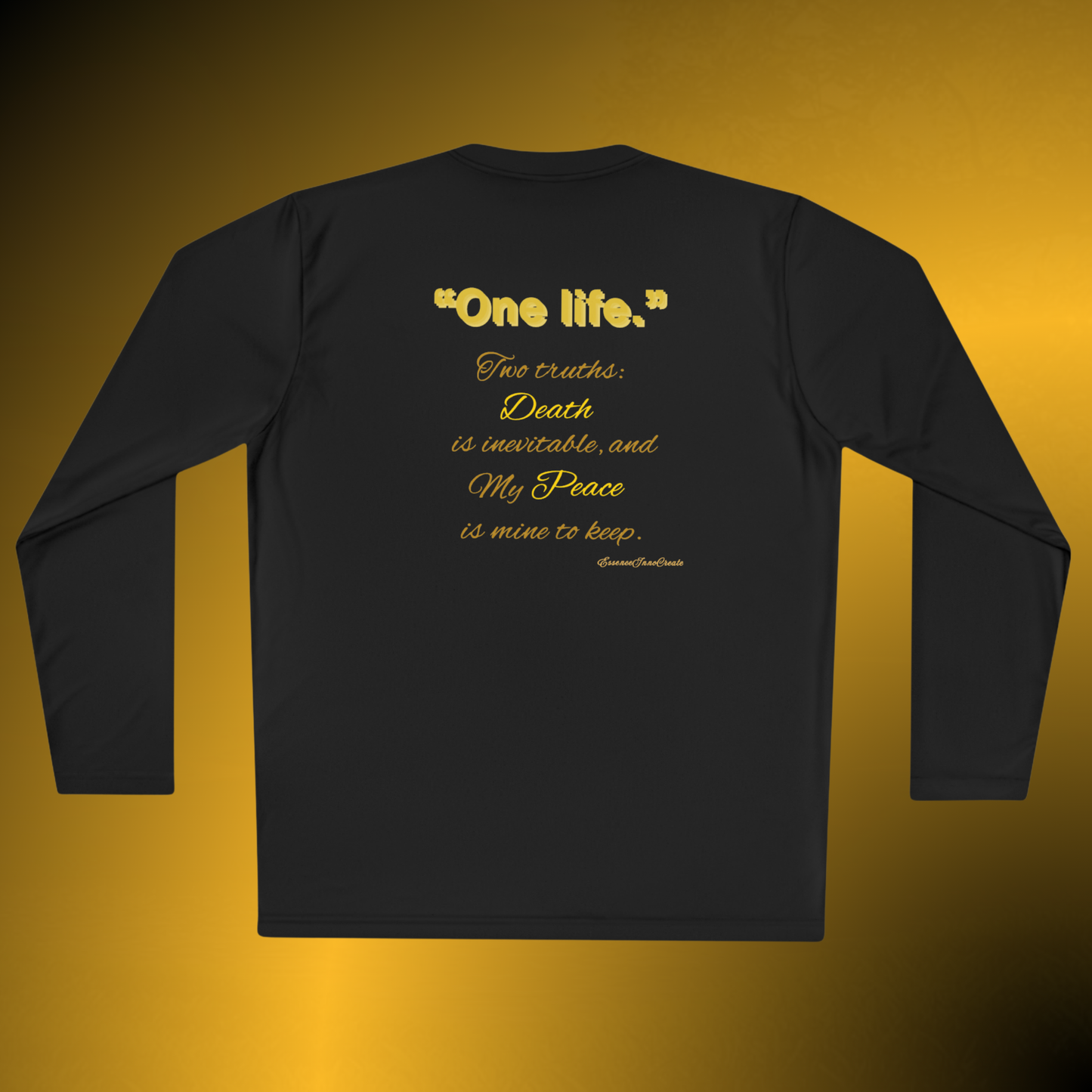 One Life Performance Long Sleeve Tee – Lightweight Active Shirt