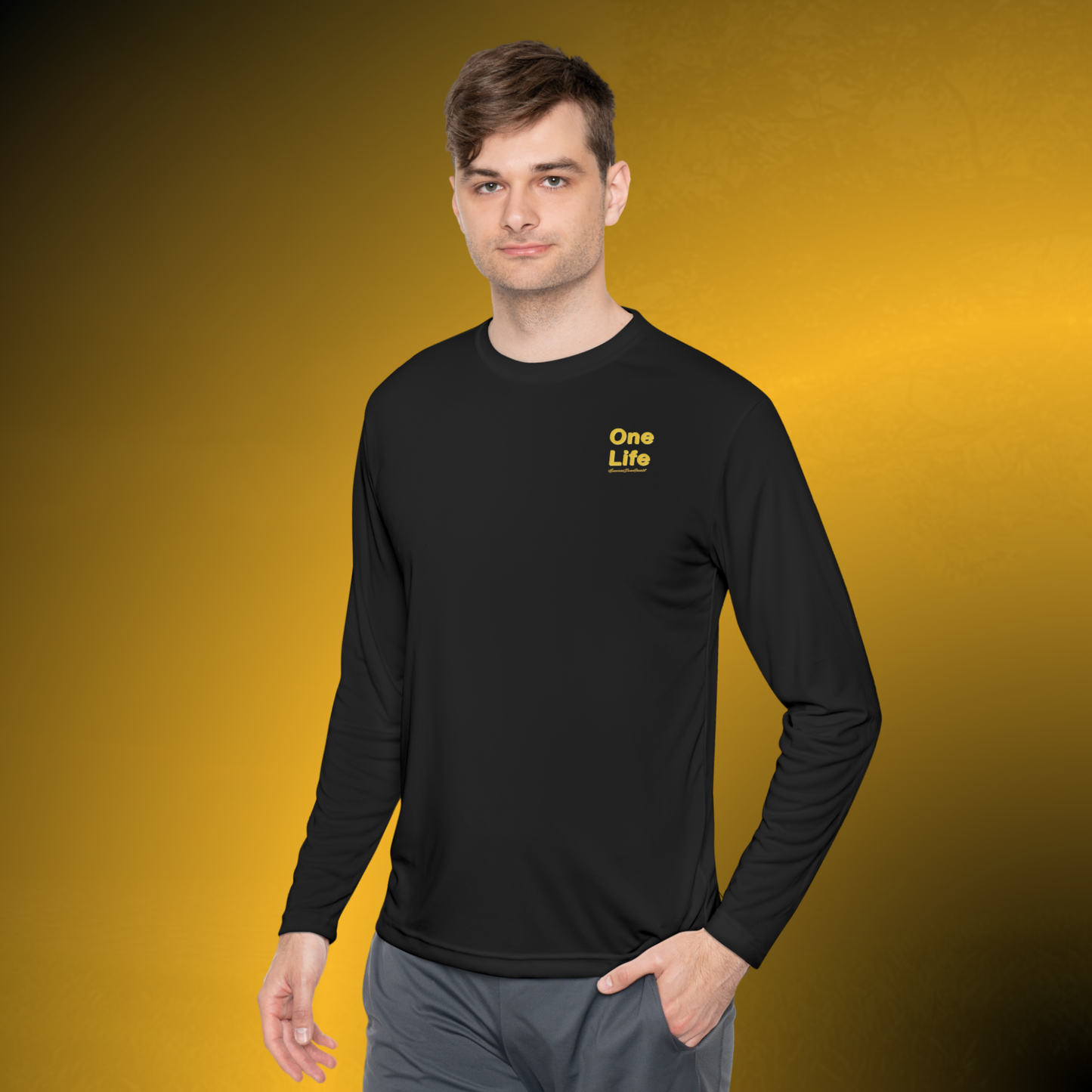 One Life Performance Long Sleeve Tee – Lightweight Active Shirt