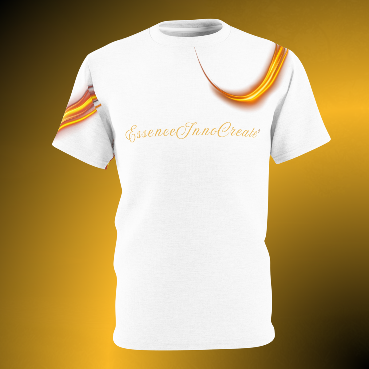 Trendsetter Flame Tee VI – White Luxury Streetwear Tee