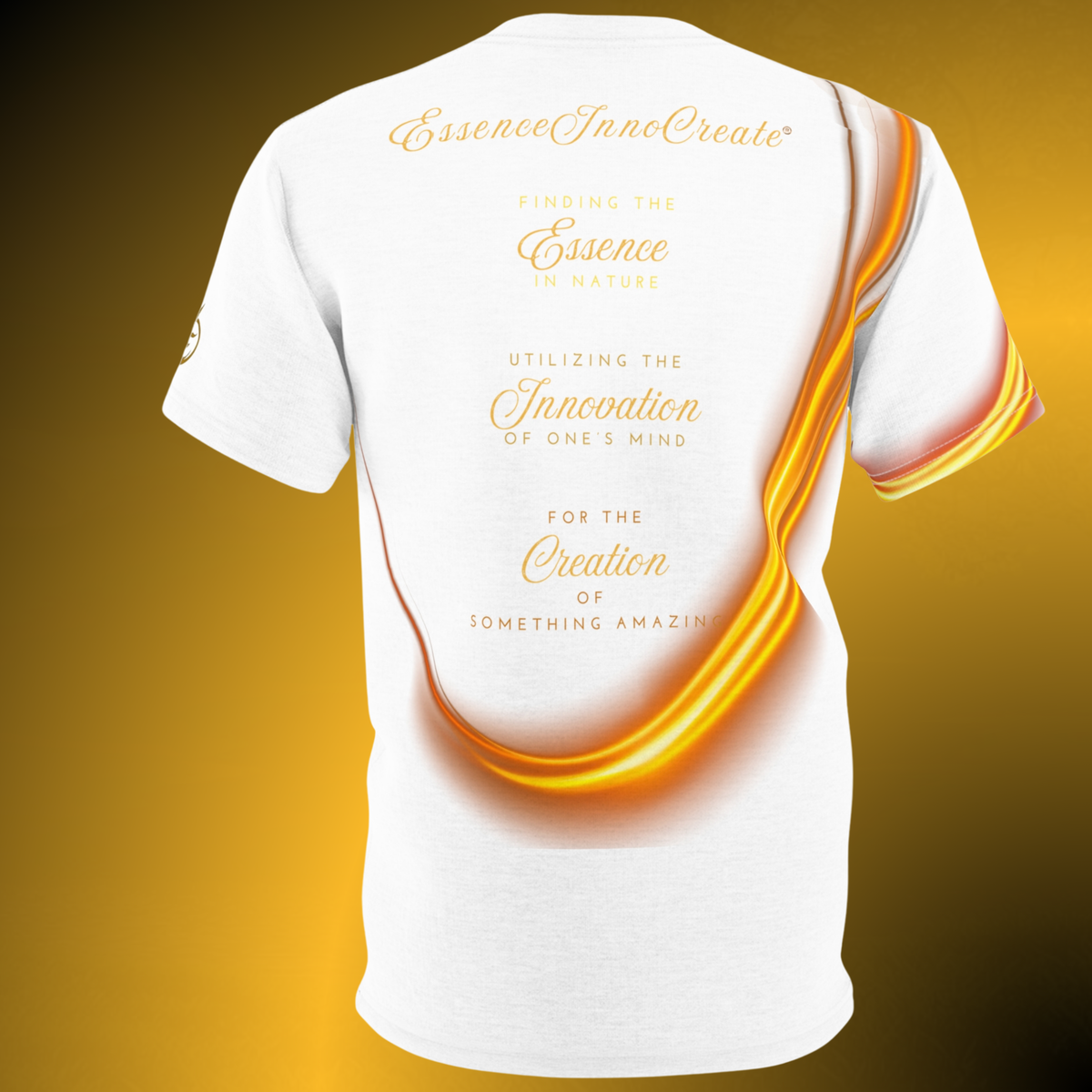 Trendsetter Flame Tee VI – White Luxury Streetwear Tee