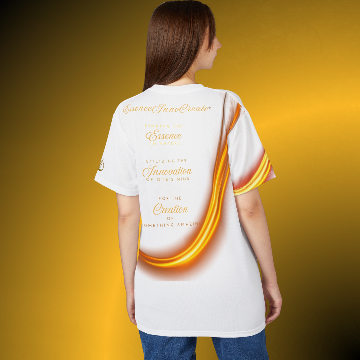 Trendsetter Flame Tee VI – White Luxury Streetwear Tee