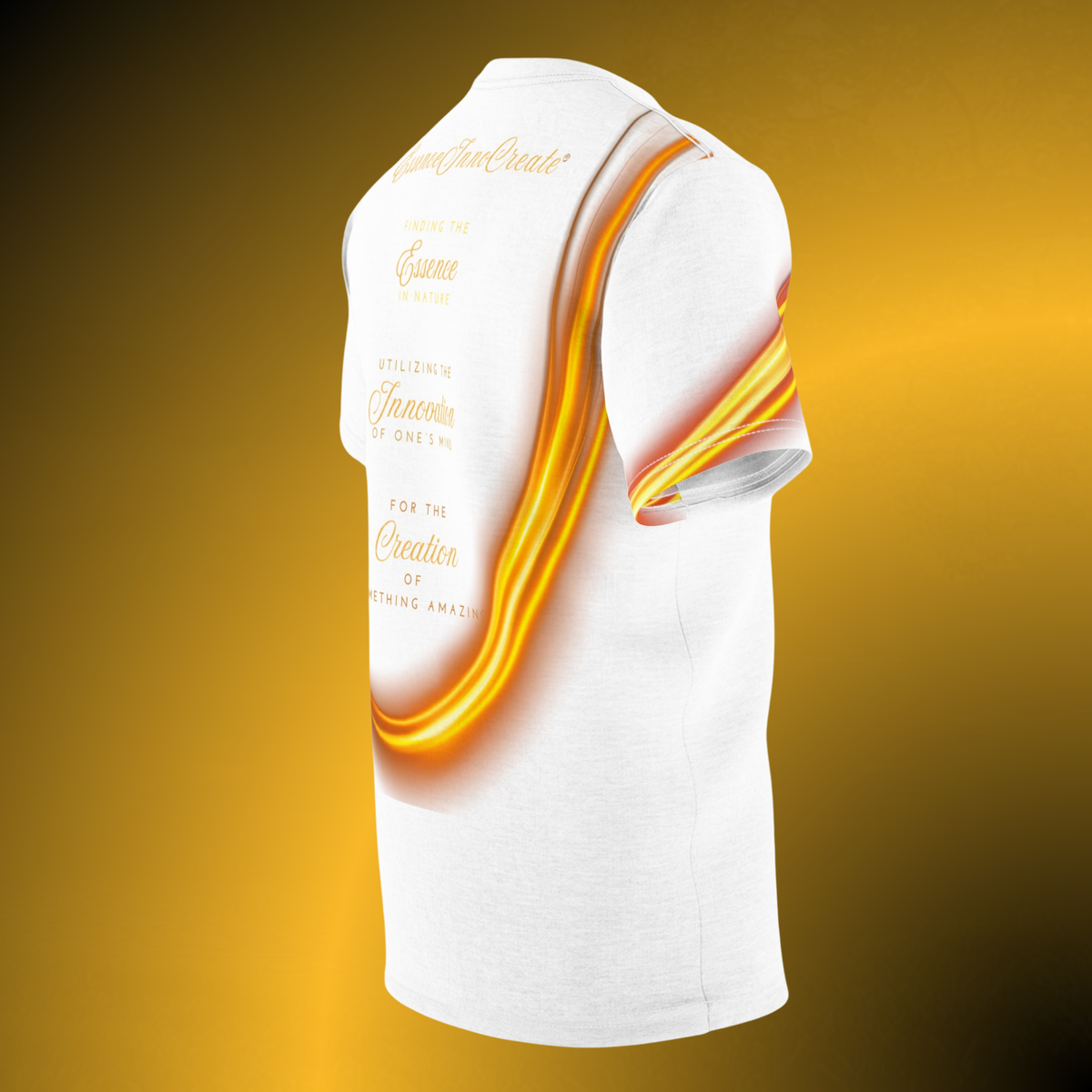 Trendsetter Flame Tee VI – White Luxury Streetwear Tee