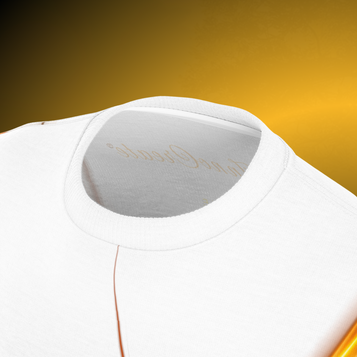Trendsetter Flame Tee VI – White Luxury Streetwear Tee