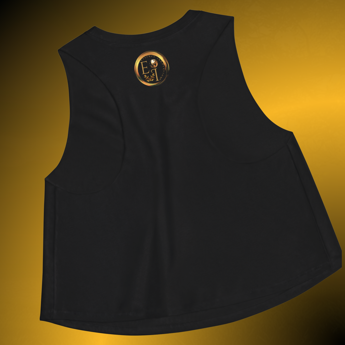 Botanical Crest Racerback Tank – Floral Activewear Top