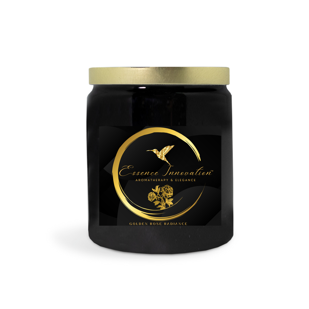 Golden Rose Radiance | White Tea | Luxe Ceramic Candle 9oz