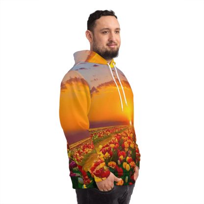 Sunset Blossom Hoodie | EI Fashion Apparel - Image 6