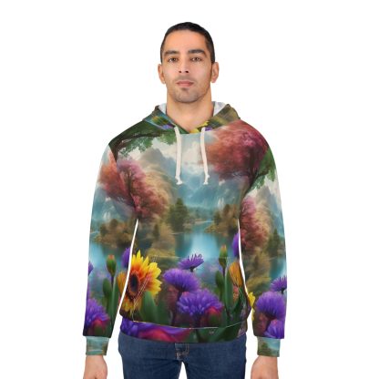 Enchanted Forest Pullover Hoodie |Unisex | EI Fashion Apparel - Image 4