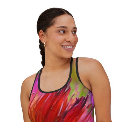 Fiery Bloom Tank Top | Women's Tank Top | EI Fashion Apparel - Image 8