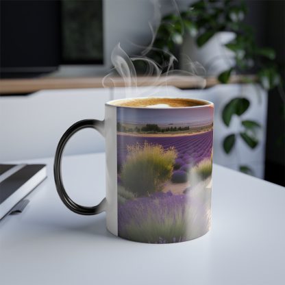 Morning Glow Lavender Mug | Color Morphing | 11oz | EI Essentials - Image 4